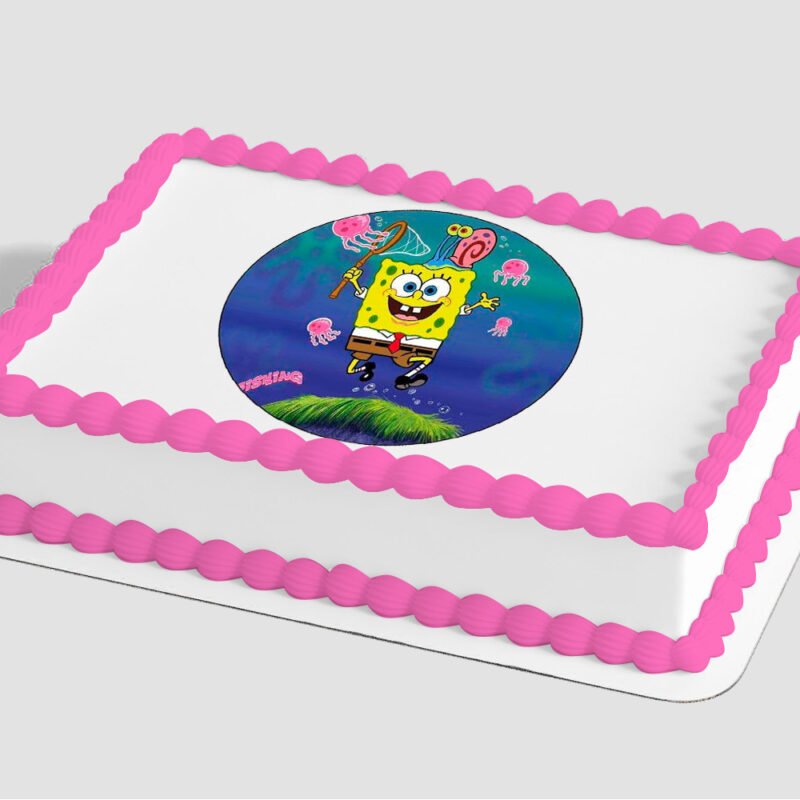 SpongeBob SquarePants Wacky Edible Image® by PhotoCake®