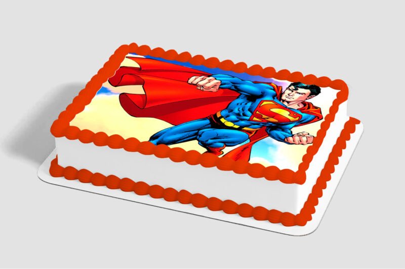 Superman™ Power Up Edible Image® by PhotoCake®