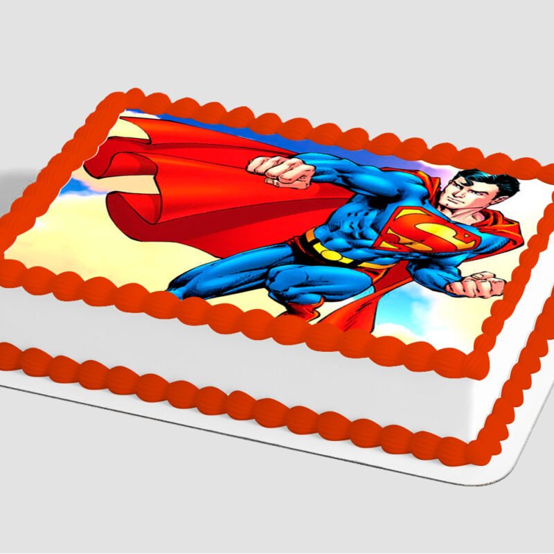 Superman™ Power Up Edible Image® by PhotoCake®