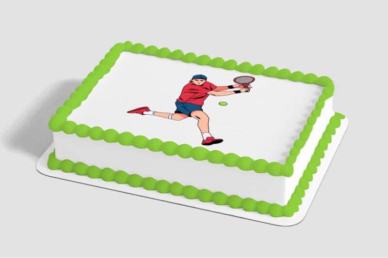 Tennis Edible Image® by PhotoCake®