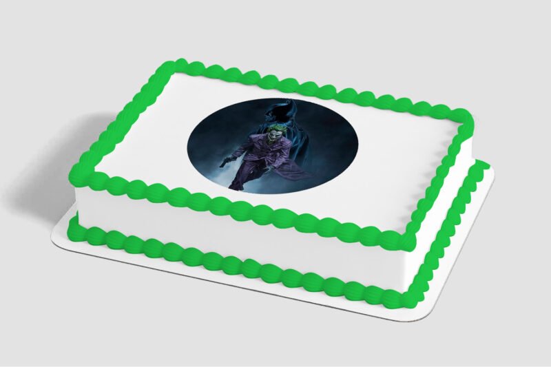 The Joker vs The Batman™ Edible Image® by PhotoCake®