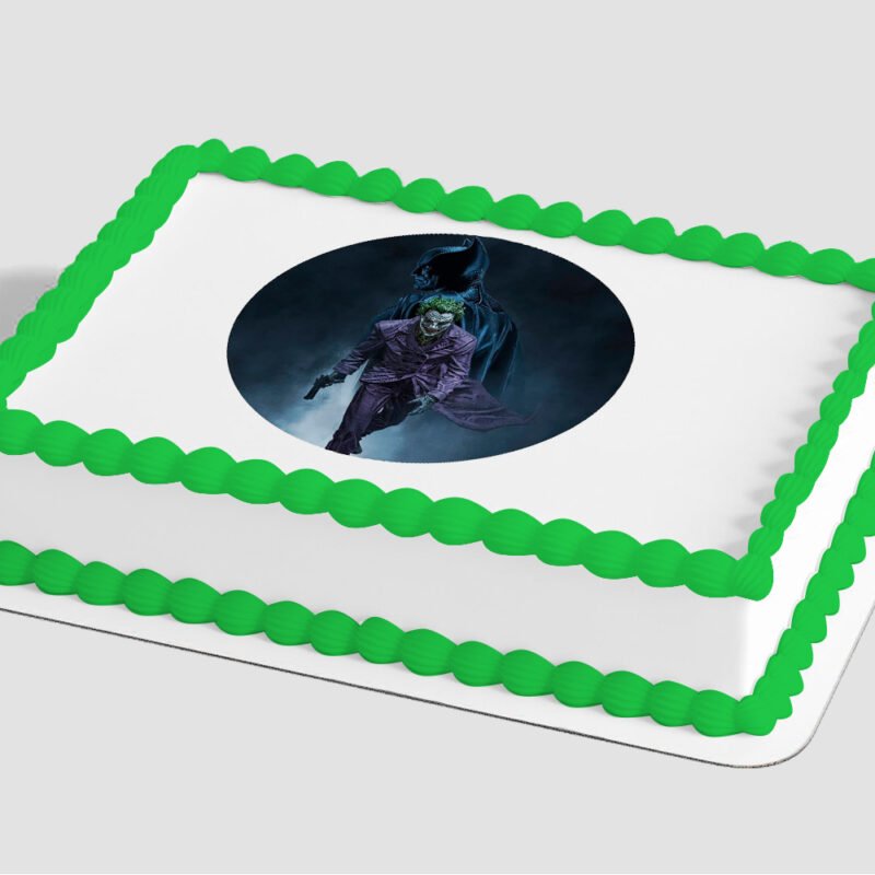 The Joker vs The Batman™ Edible Image® by PhotoCake®