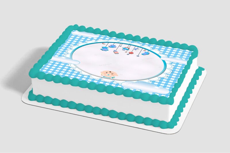 Welcome Little One! Edible Image® by PhotoCake® Frame