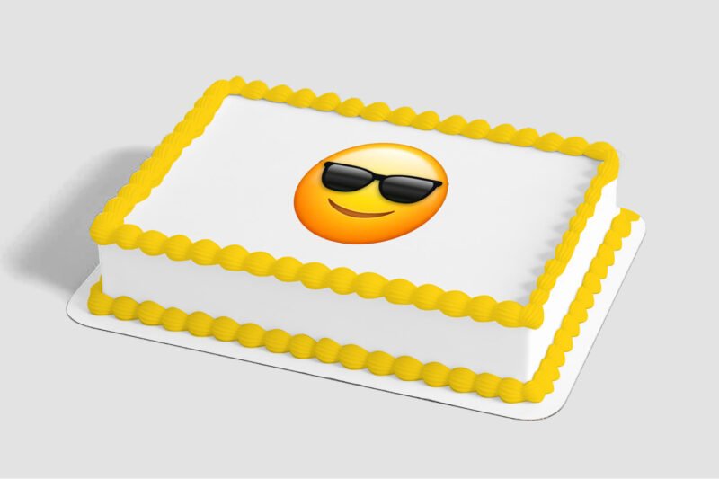 emoji™ Sunglasses Edible Image® by PhotoCake®