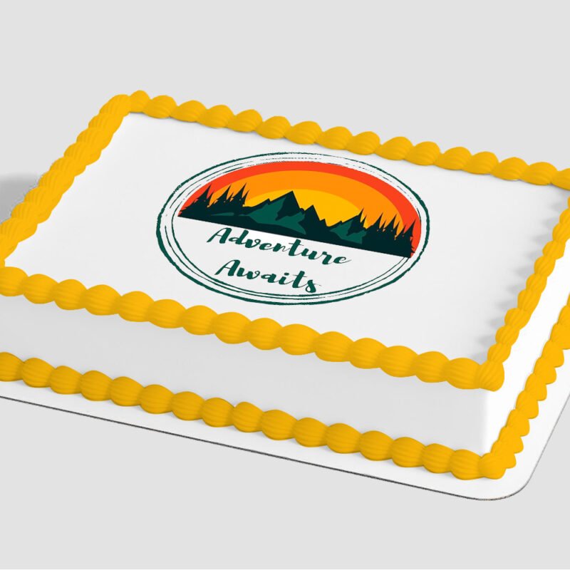 Adventure Awaits Edible Image® by PhotoCake®