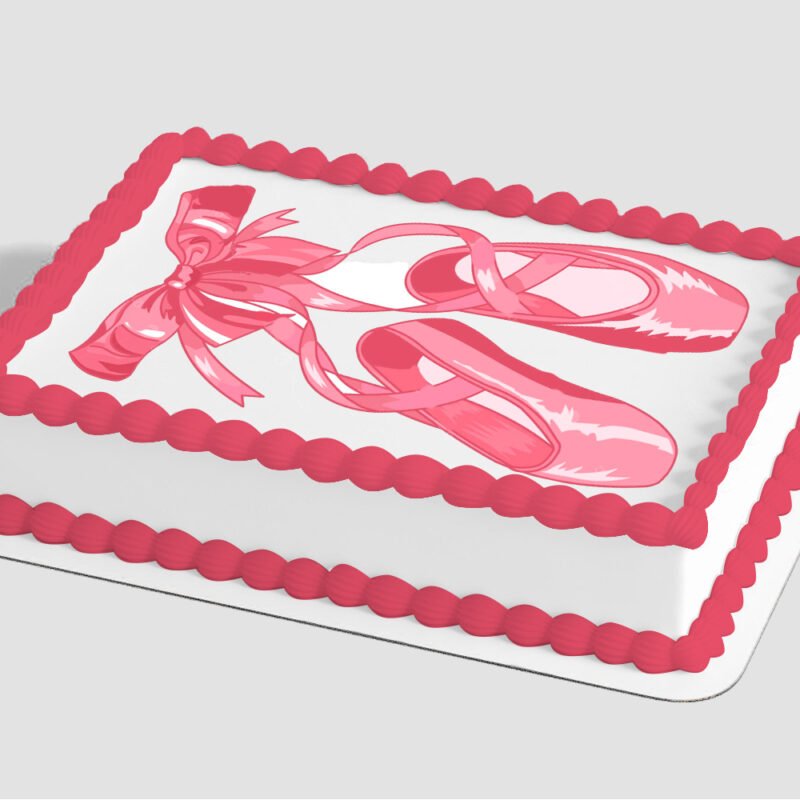 Ballerina Slippers Edible Image® by PhotoCake®