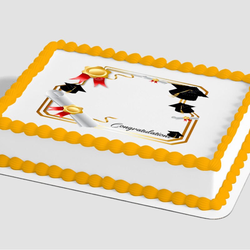 Bright Inspiration Edible Image® by PhotoCake® Frame