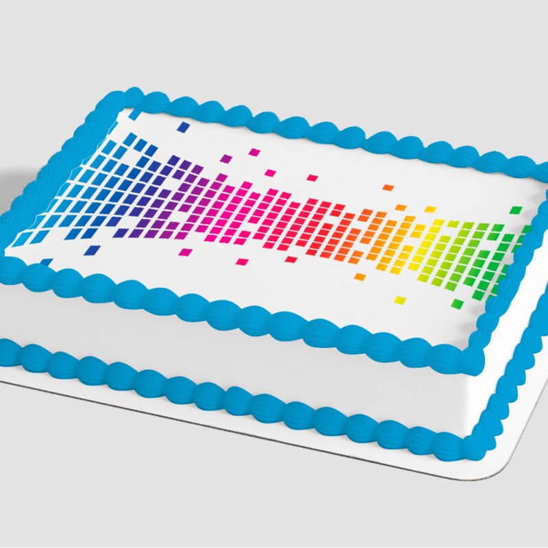 Bright and Vibrant Edible Image® by PhotoCake®