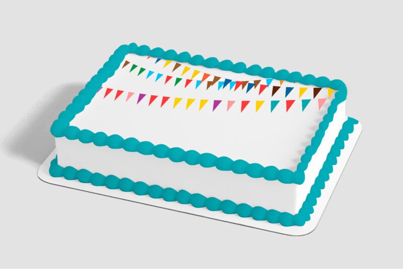 Bunting Banner Edible Image® by PhotoCake®