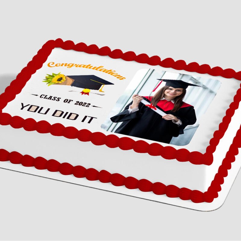 Carpe Diem Graduate Edible Image® by PhotoCake® Frame