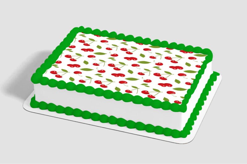 Cherry Pattern Sheet Edible Image® by PhotoCake®