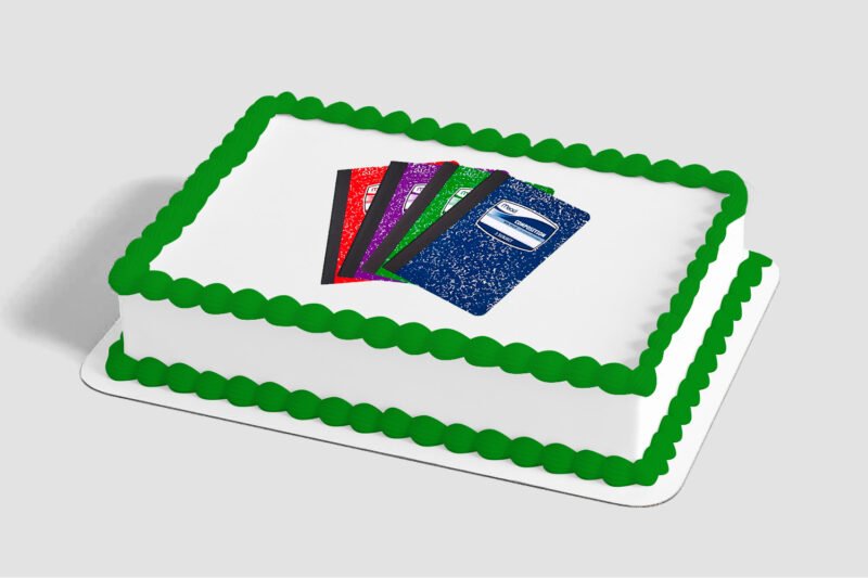 Composition Notebook Edible Image® by PhotoCake®