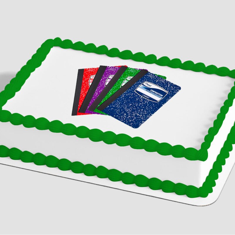 Composition Notebook Edible Image® by PhotoCake®