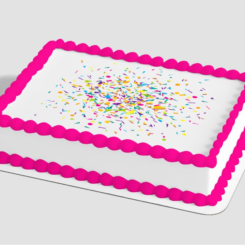 Confetti Edible Image® by PhotoCake®