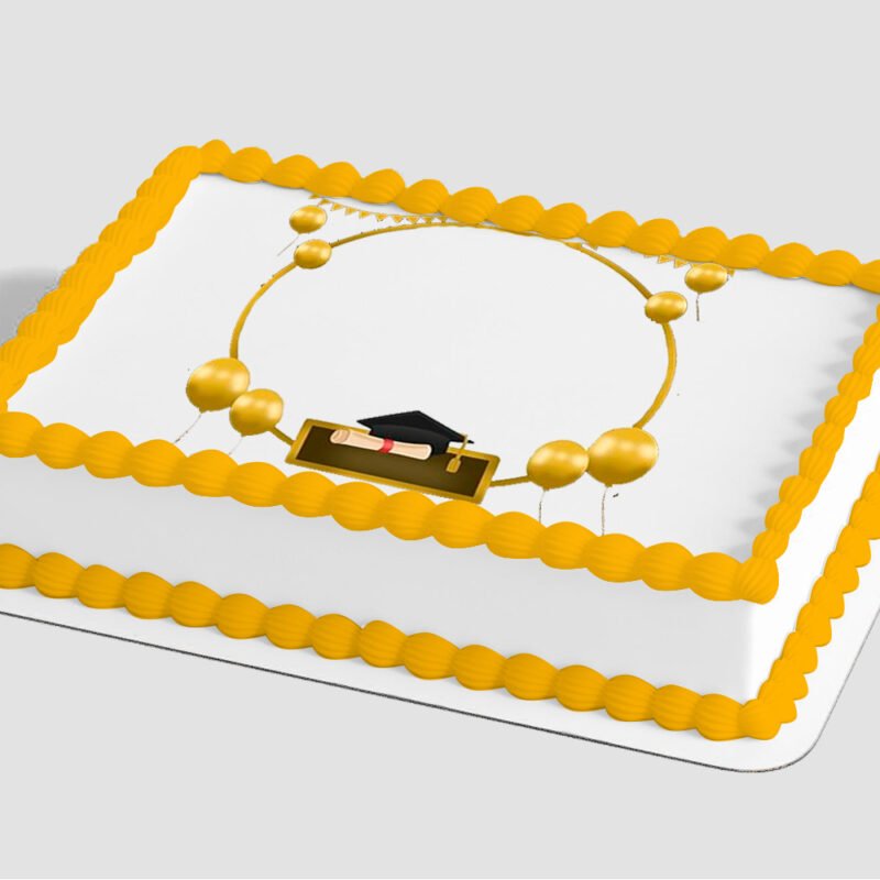 Congrats Grad Edible Image® by PhotoCake® Frame