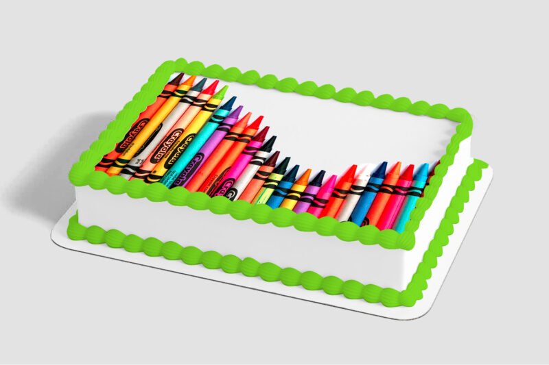 Crayons Edible Image® by PhotoCake®