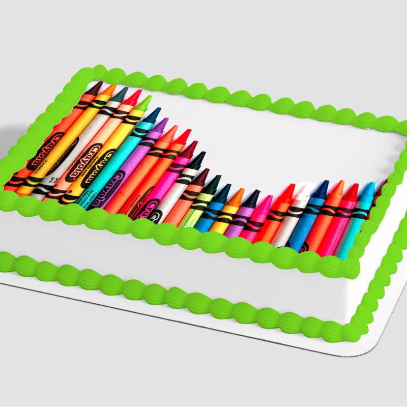 Crayons Edible Image® by PhotoCake®