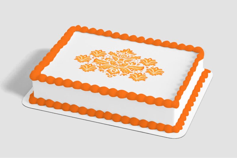 Damask Edible Image® by PhotoCake®