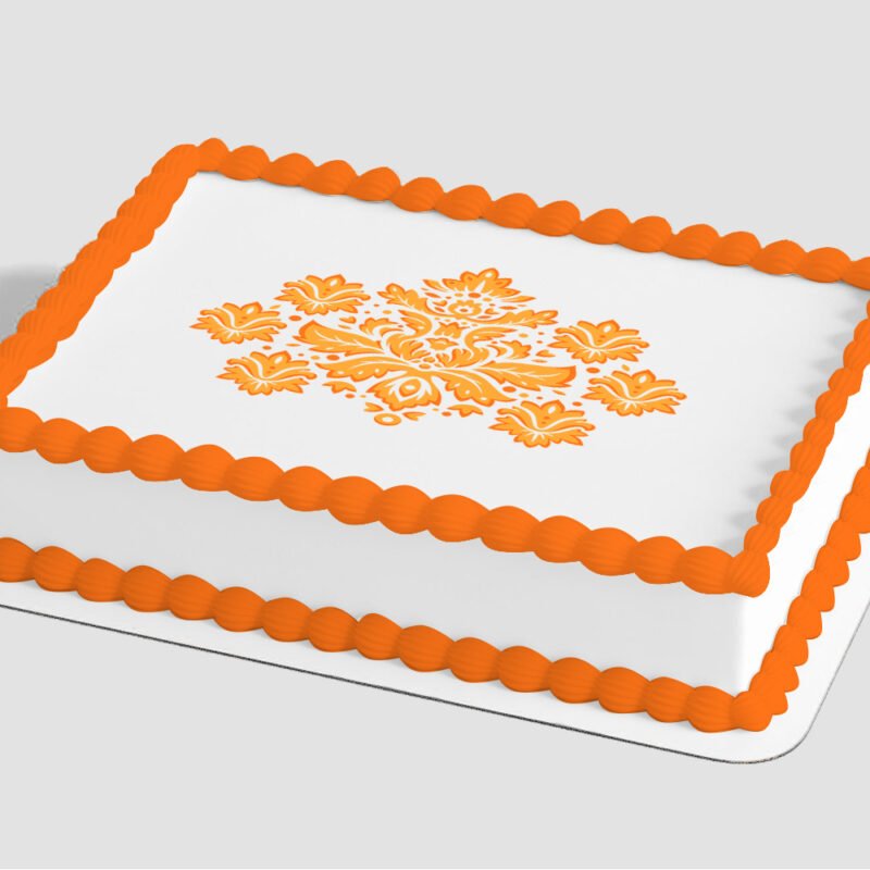 Damask Edible Image® by PhotoCake®
