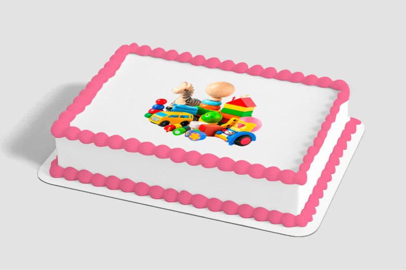 Delivering Toys Edible Image® by PhotoCake®