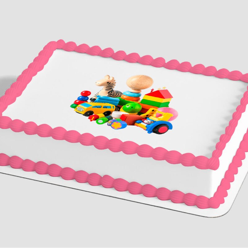 Delivering Toys Edible Image® by PhotoCake®