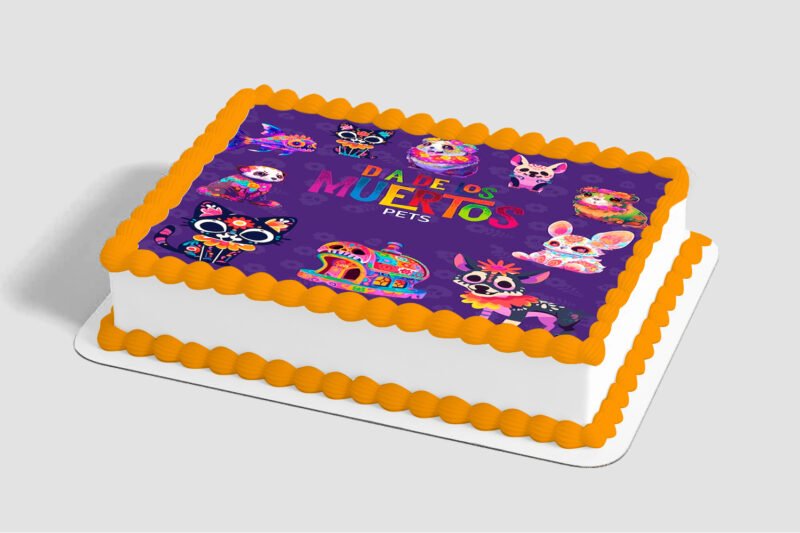 Día de los Muertos Pet Edible Image® by PhotoCake®