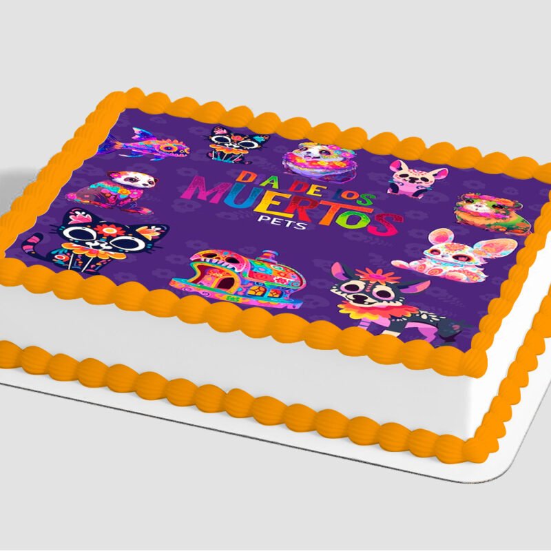 Día de los Muertos Pet Edible Image® by PhotoCake®