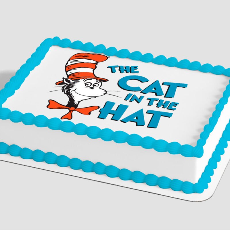Dr. Seuss The Cat in the Hat Edible Image® by PhotoCake®