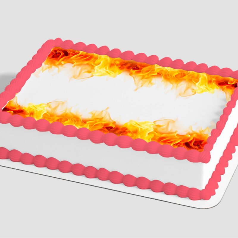 Flames Edible Image® by PhotoCake®