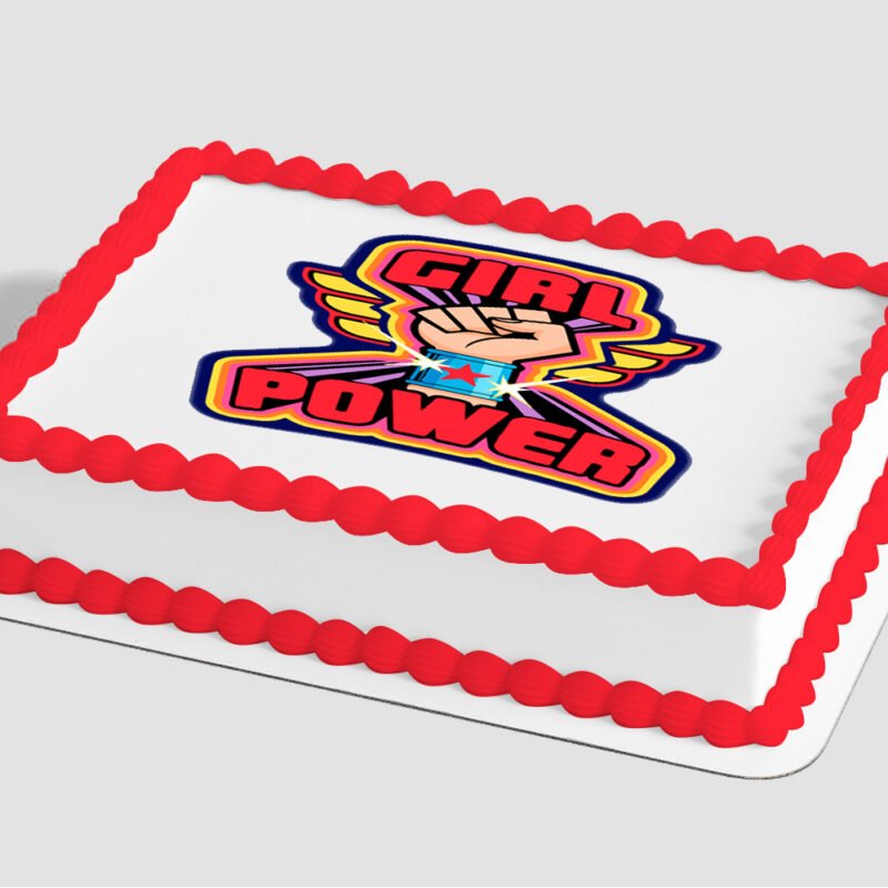 Girl Power Edible Image® by PhotoCake®