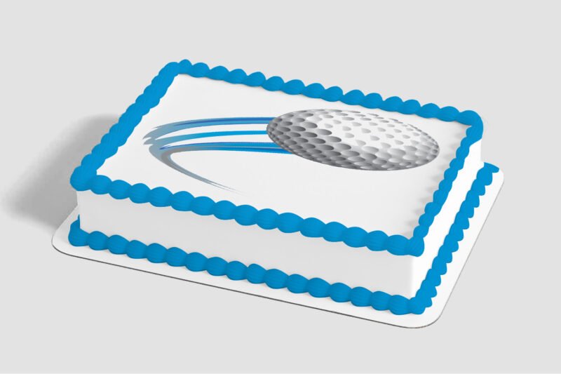 Golf Ball Edible Image® by PhotoCake®