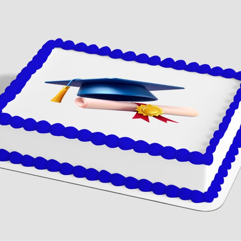 Graduation Hat Edible Image® by PhotoCake®