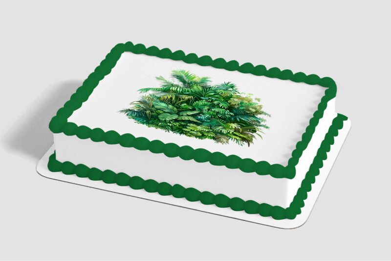 Greenery Edible Image® by PhotoCake®