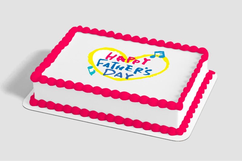 Happy Father's Day Crayon Edible Image® by PhotoCake®