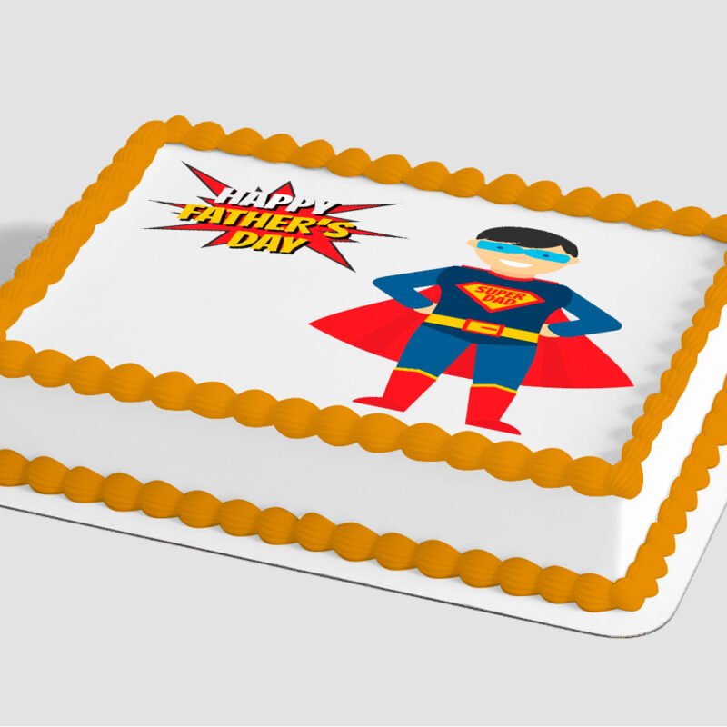 Happy Father's Day Hero Edible Image® by PhotoCake®