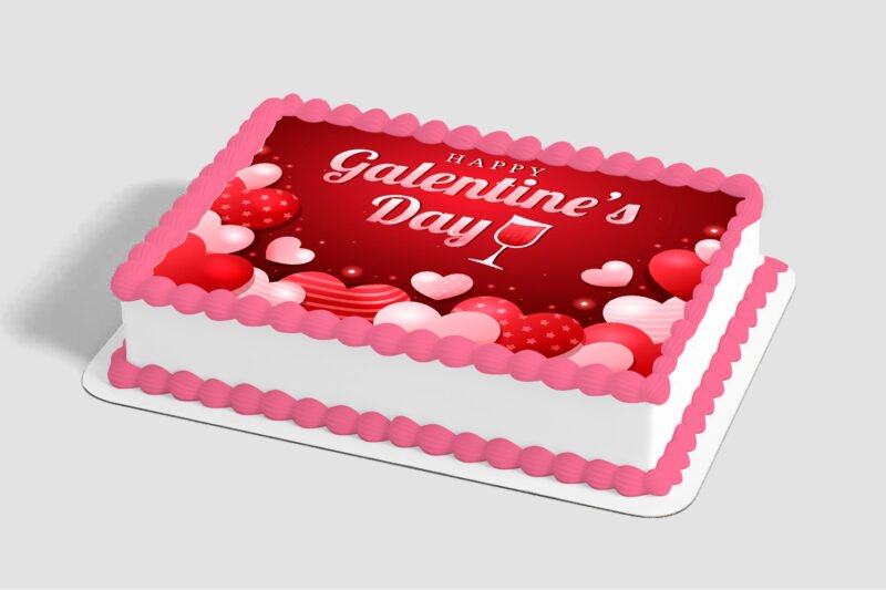 Happy Galentine's Day Edible Image® by PhotoCake®