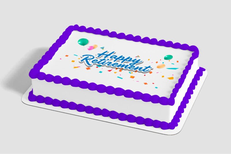 Happy Retirement Edible Image® by PhotoCake®