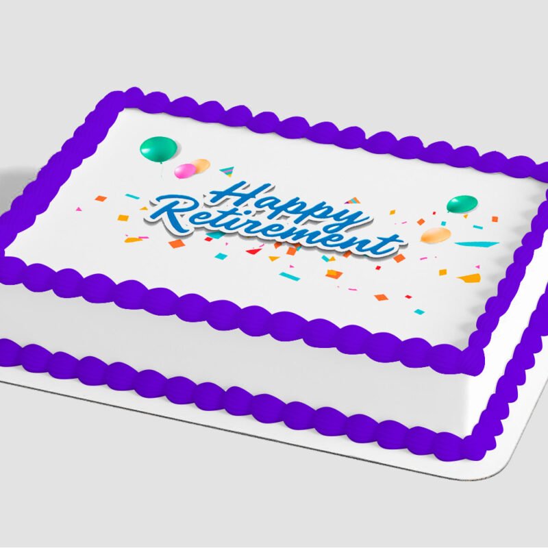 Happy Retirement Edible Image® by PhotoCake®
