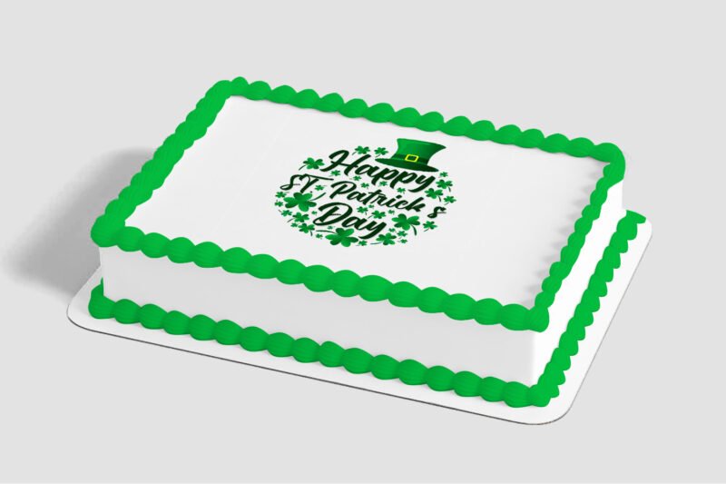 Happy St. Patrick's Day Edible Image® by PhotoCake®