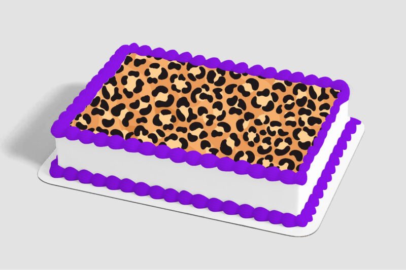 Leopard Pattern Edible Image® by PhotoCake®