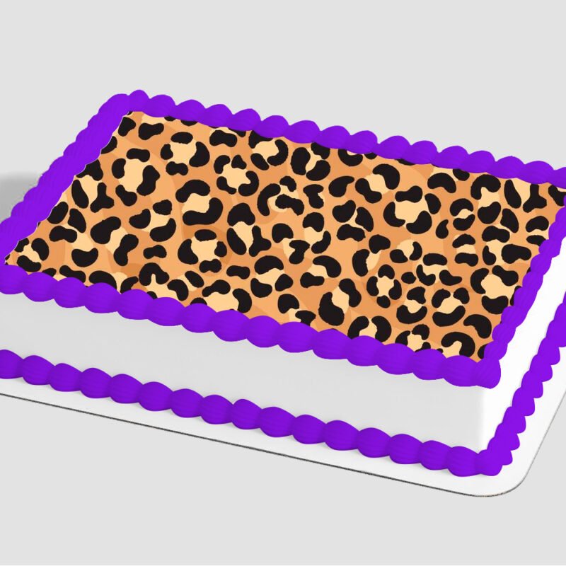 Leopard Pattern Edible Image® by PhotoCake®