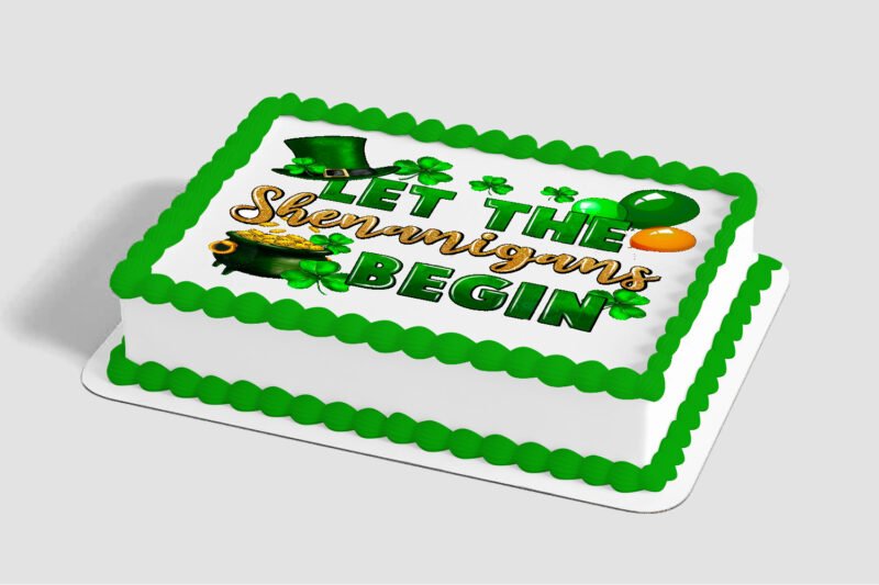Let The Shenanigans Begin Edible Image® by PhotoCake®