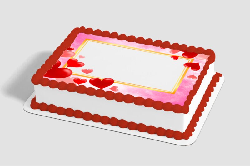Love Languages Edible Image® by PhotoCake® Frame