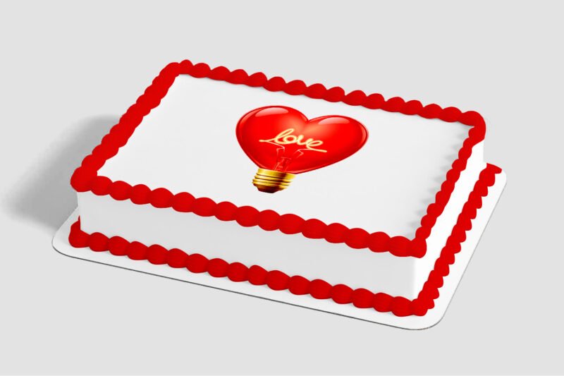 Love and Light Edible Image® by PhotoCake®