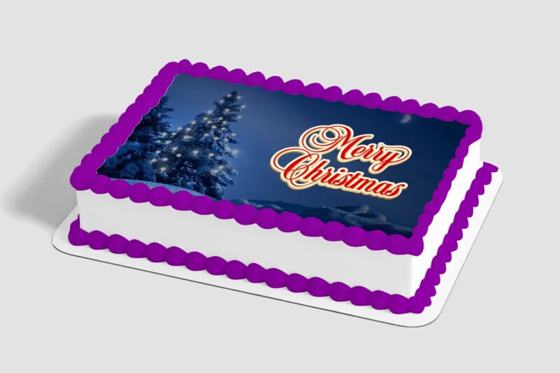 Merrymaking Merry Christmas Edible Image® by PhotoCake®