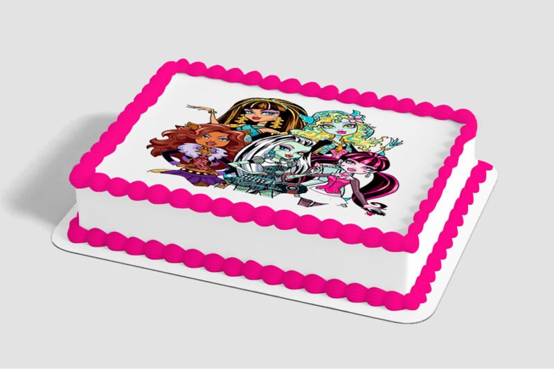 Monster High™ Feeling Fierce Edible Image® by PhotoCake®