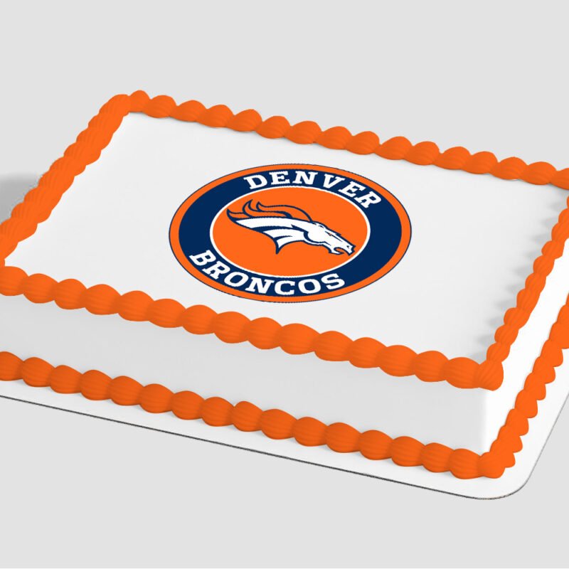 NFL Denver Broncos Edible Image® by PhotoCake®