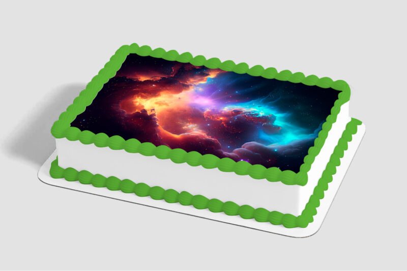 Outer Space Edible Image® by PhotoCake®