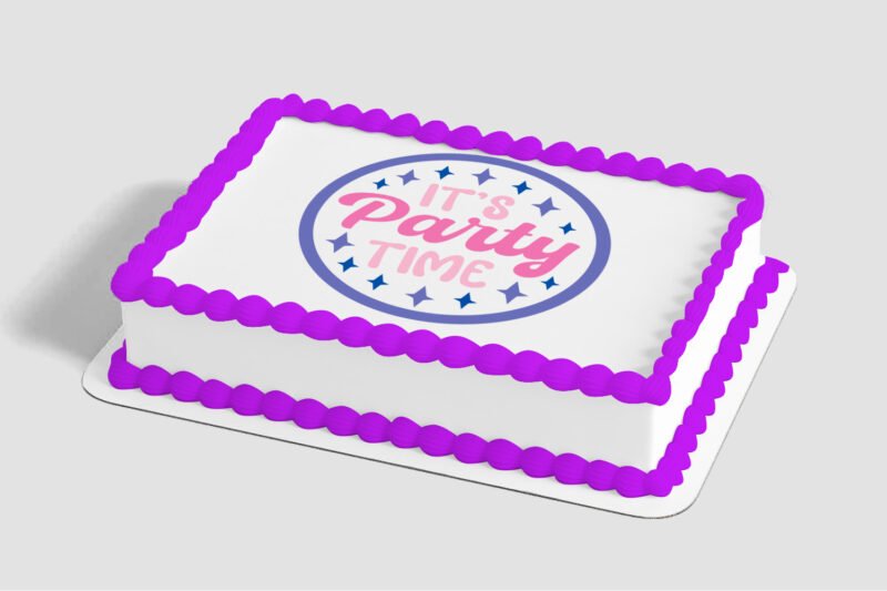 Party Time Edible Image® by PhotoCake®
