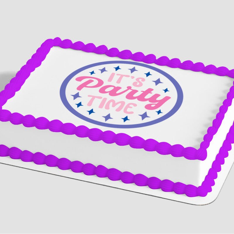 Party Time Edible Image® by PhotoCake®